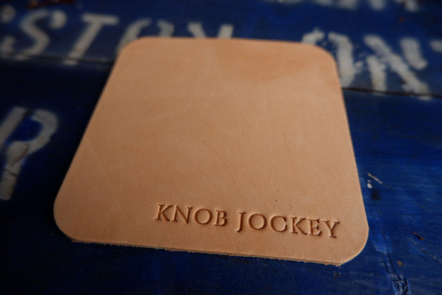 Curse & slur leather coasters