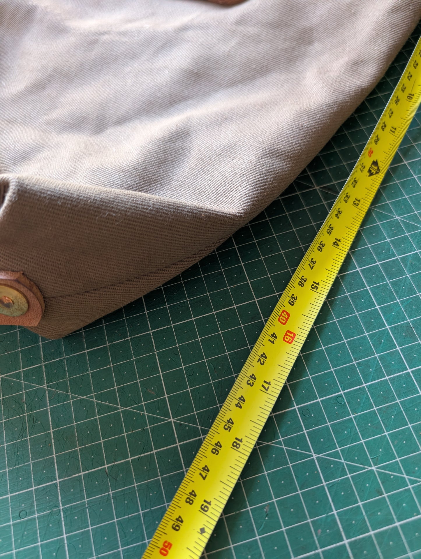 Tote bags, heavy duty canvas and full grain leather