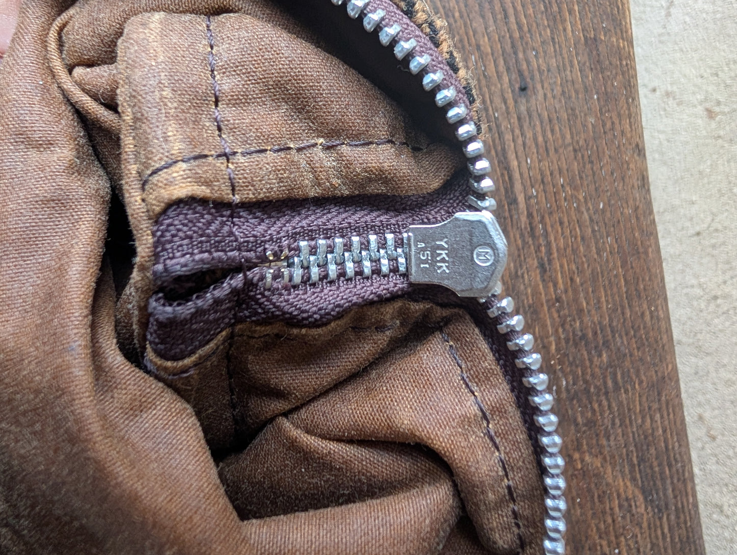 Sale Harris Tweed Wool 'n' wax  dopp bag, double-lined with leather handles