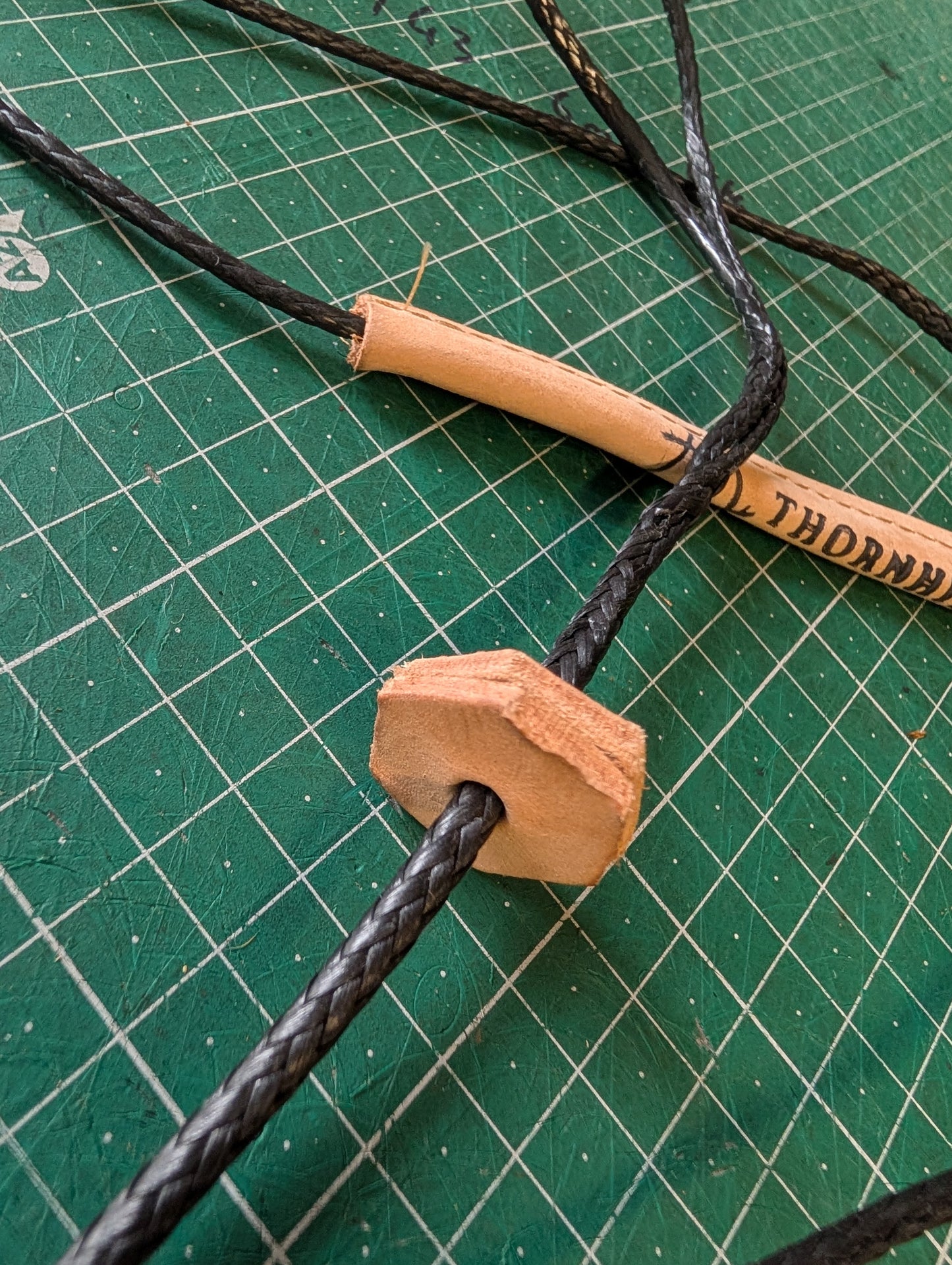 Hammock dyneema and leather whoopie slings