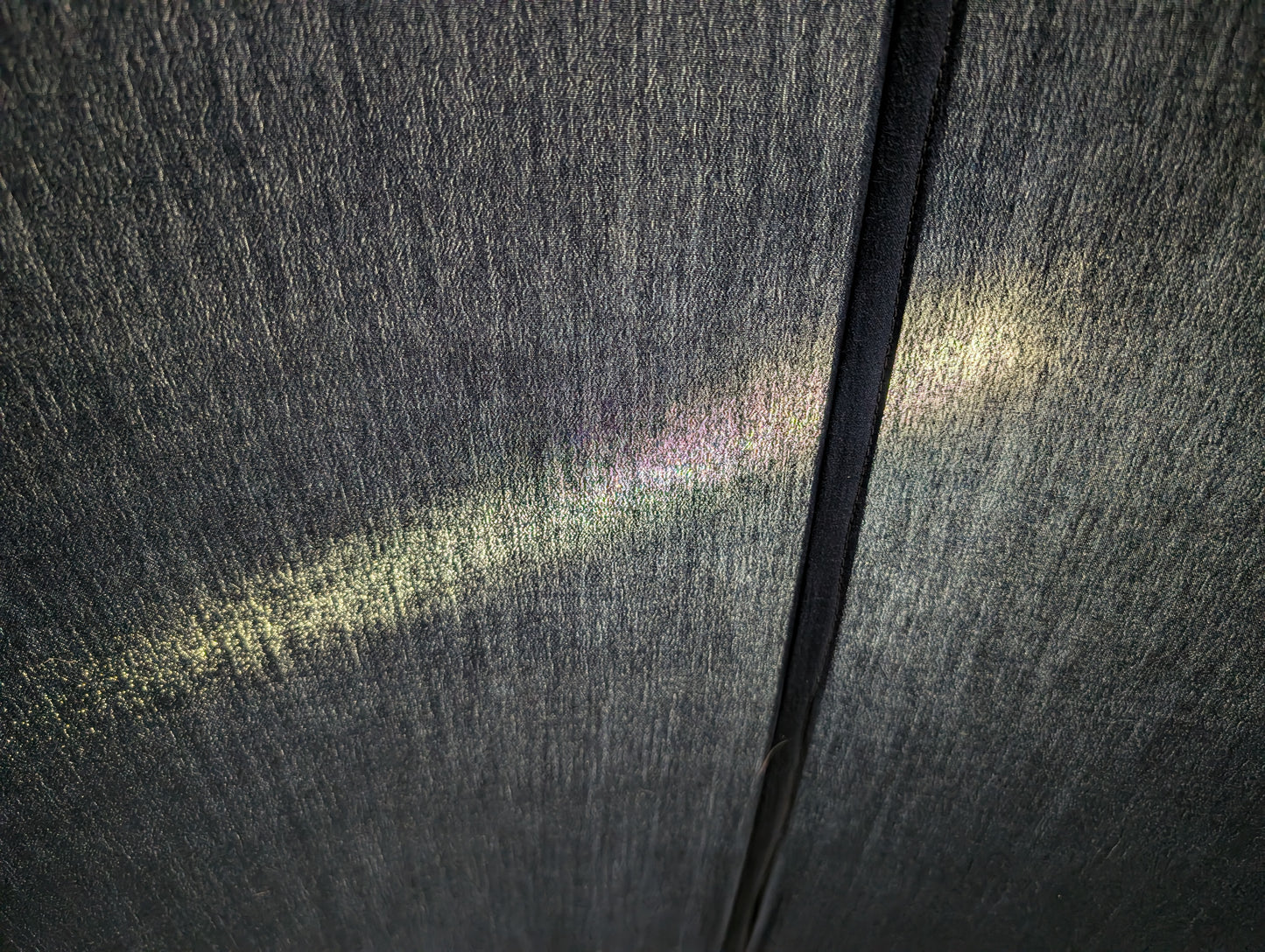 Sunshade hex tarp with  leather and D ring tie outs