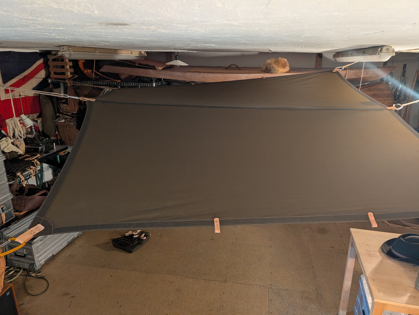 Special: Modular zipped poncho/tarp shelter  OLIVE GREEN