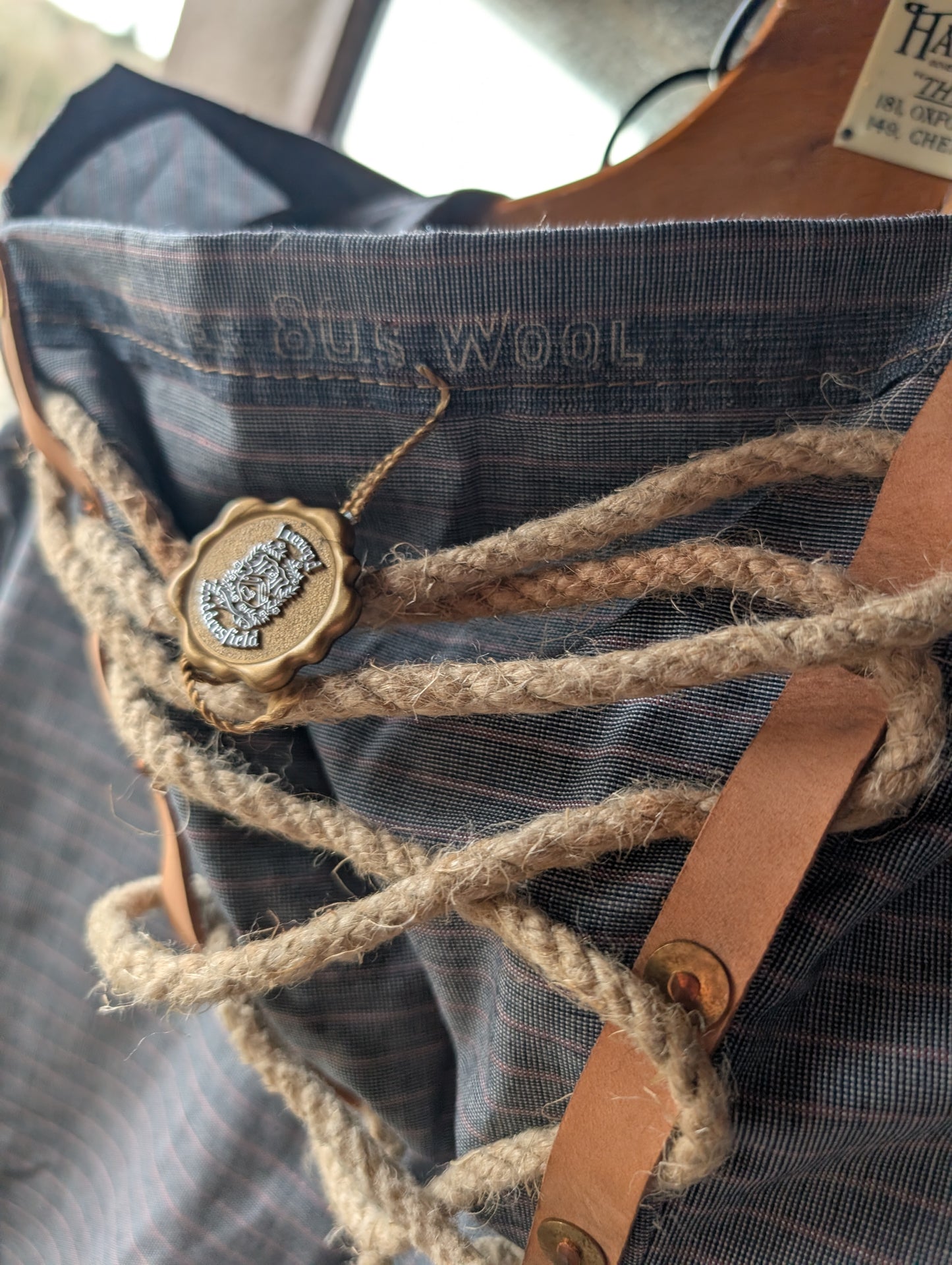 SALE Smock in worsted wool