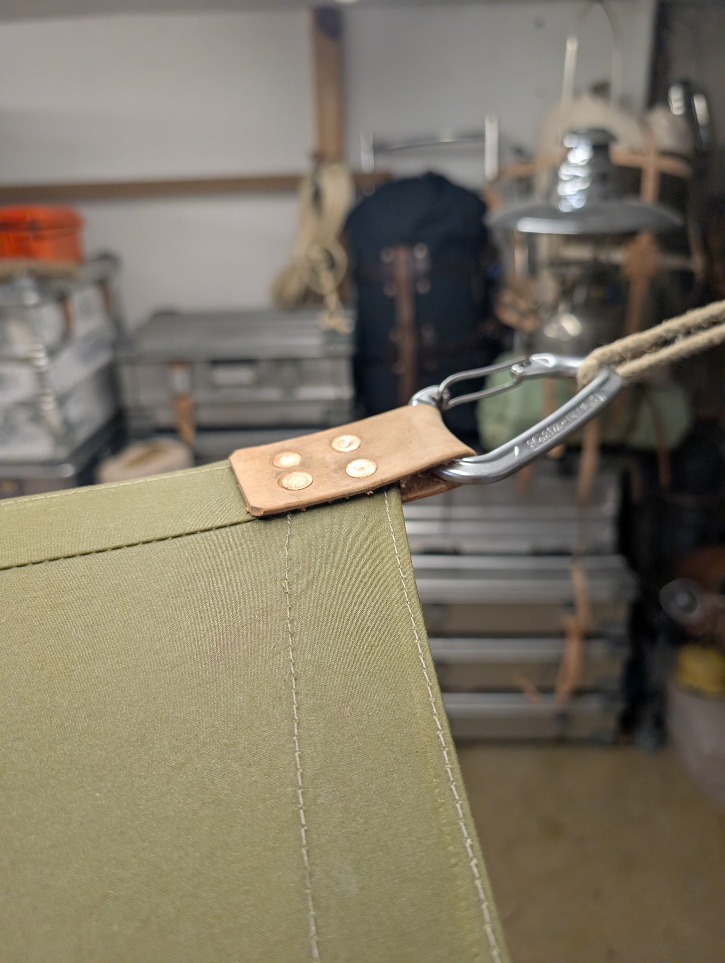 Special: Modular poncho/tarp/cook shelter washed out GREEN
