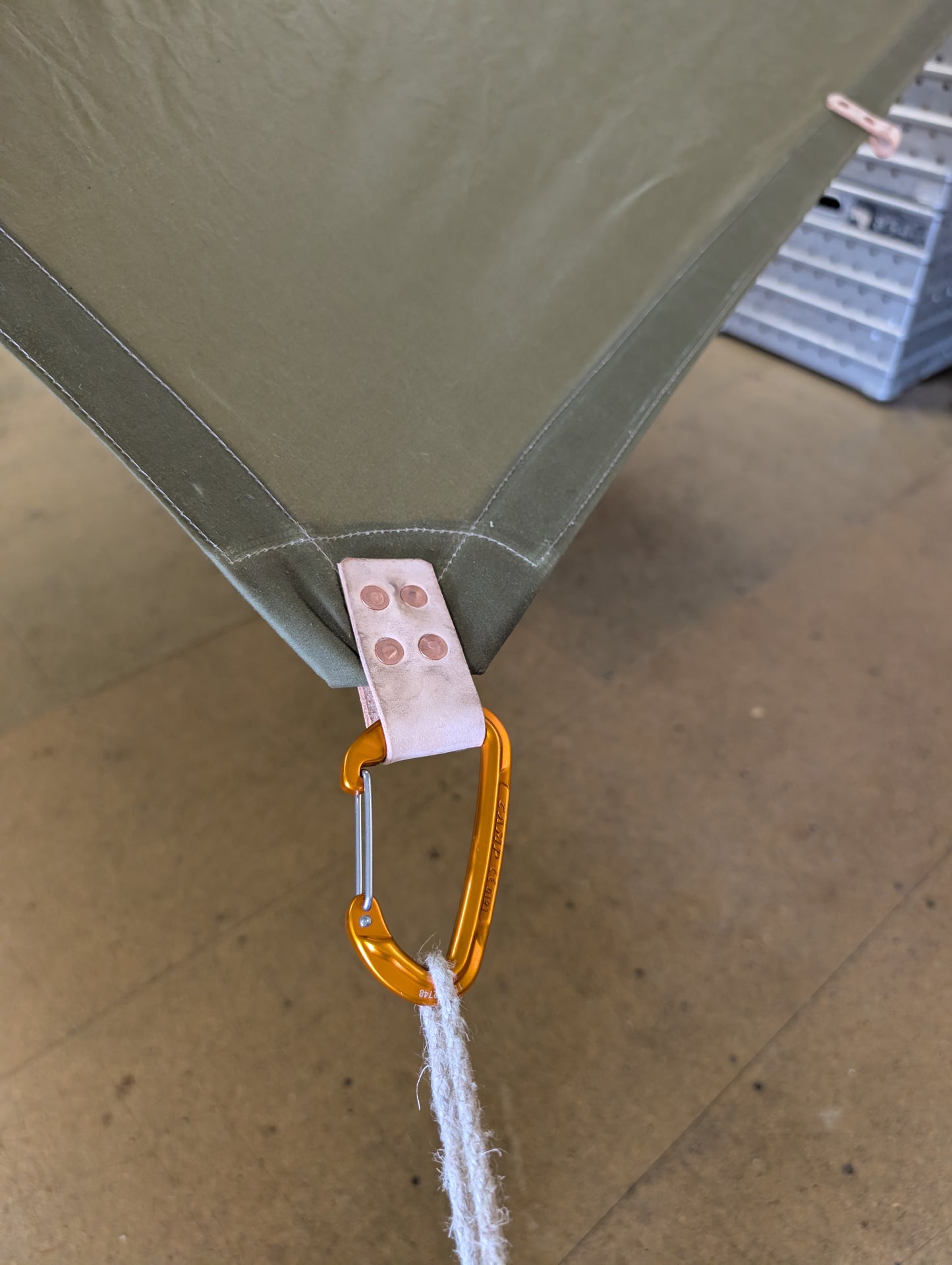 Special: Modular poncho/tarp/cook shelter washed out GREEN