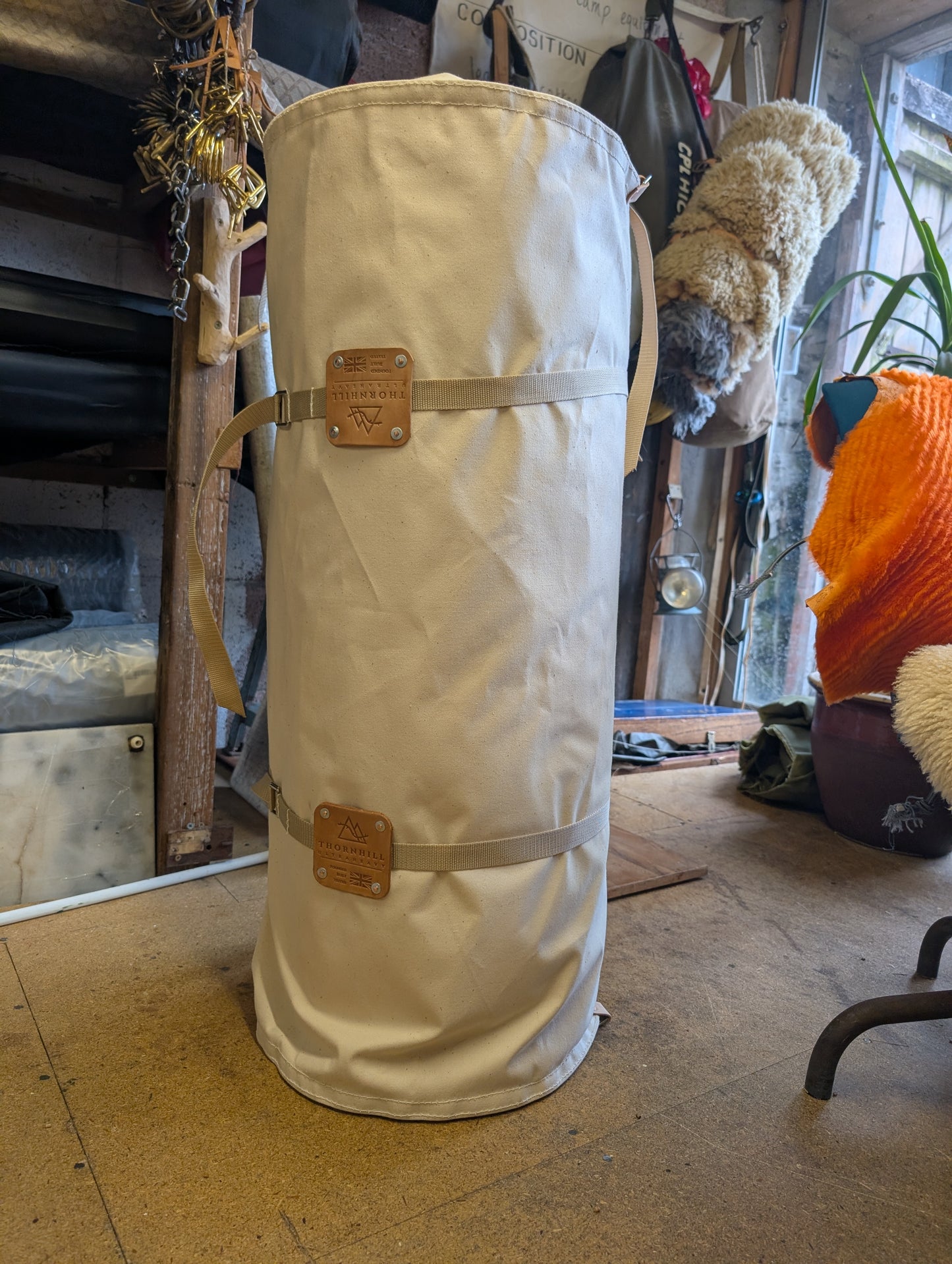 Canvas bedroll