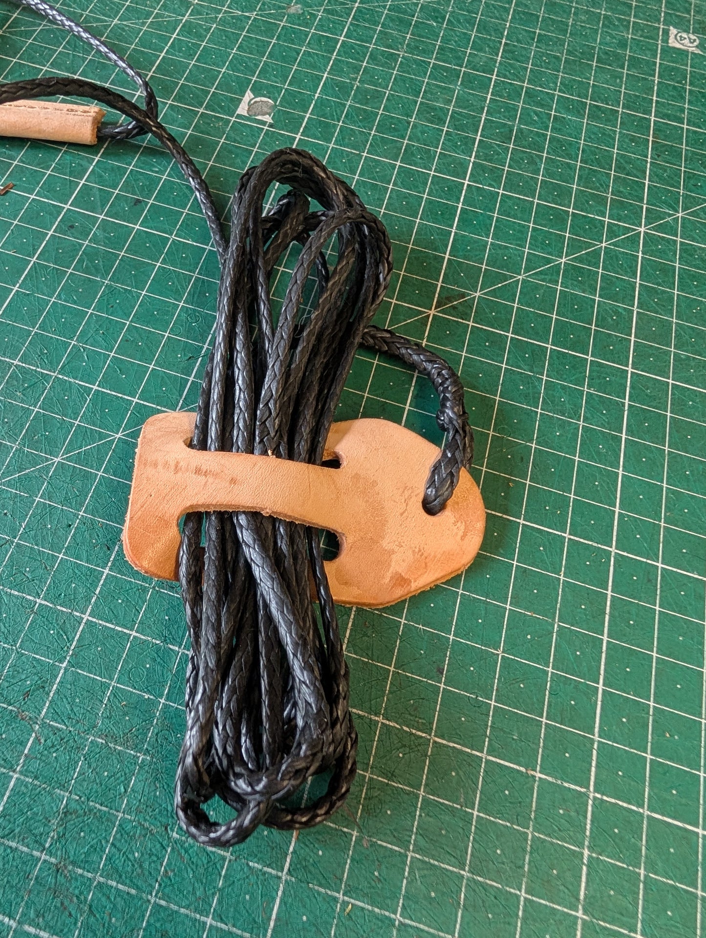 Hammock dyneema and leather whoopie slings