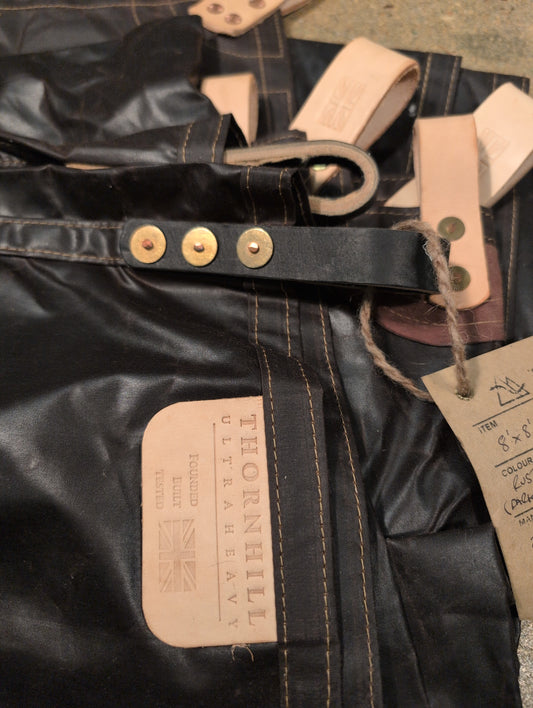 Sale: 8' x 8' simple classic tarp, OLIVE