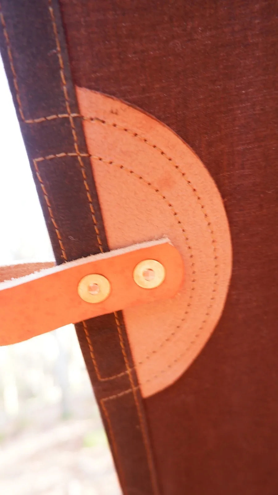 Tie Out Example 3m x 3m CLASSIC tarp, waxed canvas & leather tie outs – Thornhill ...