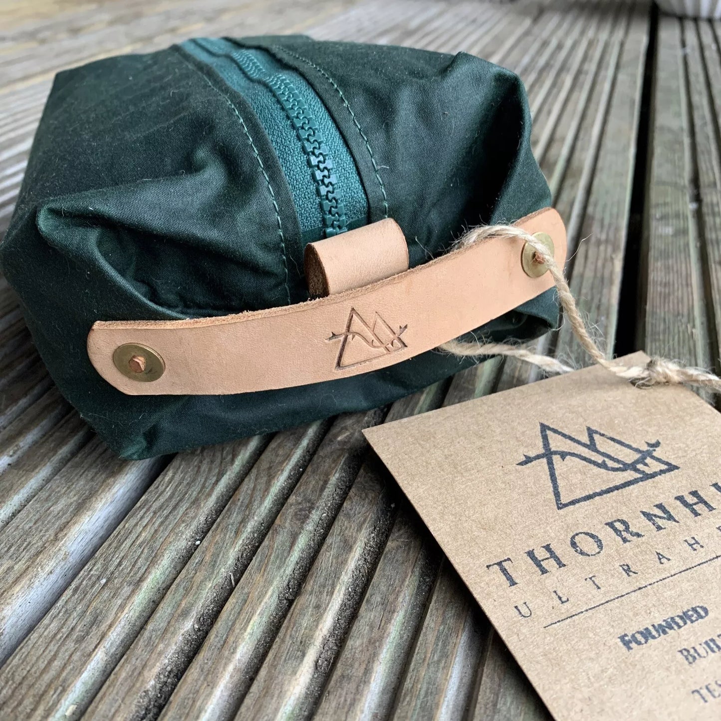 UPGRADE: matching canvas & leather dopp bag